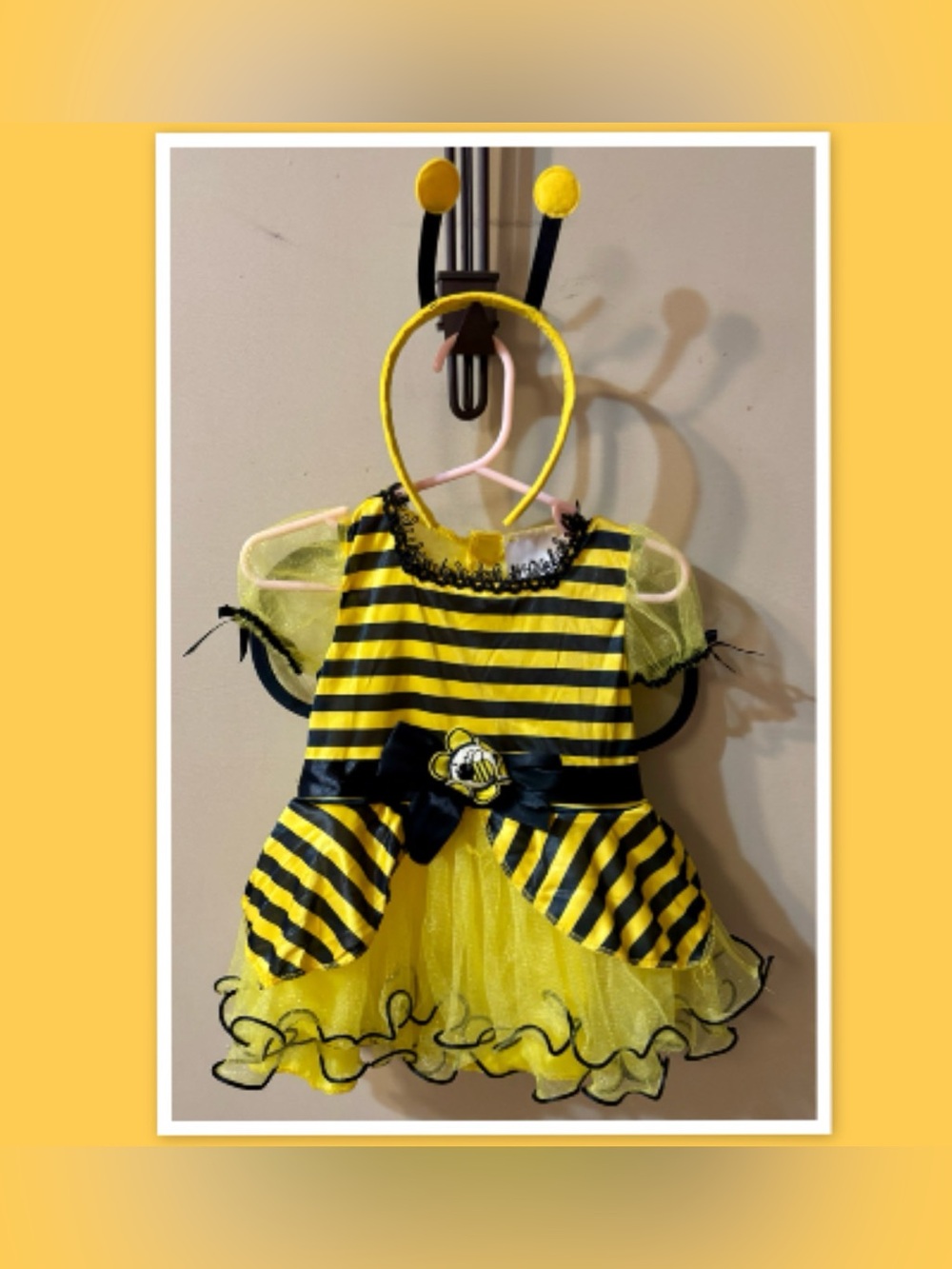 Girl's Baby Bee Infant Costume ~ size 6-12 Months